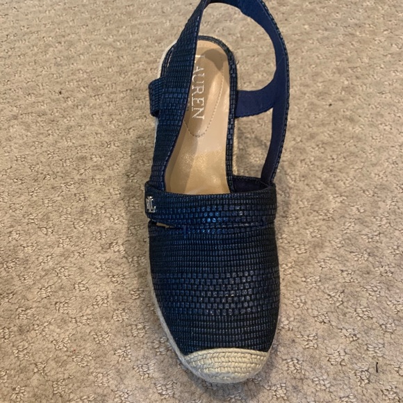 NWT Ralph Lauren blue espadrilles size 6 - Picture 5 of 7